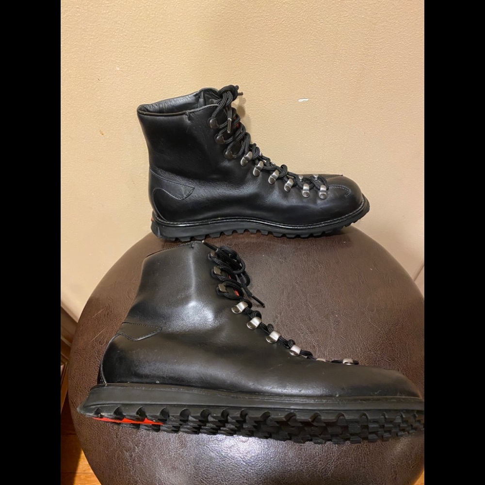 ❤️Prada Sport Black Combat Boots.  EUC. - Picture 3 of 11